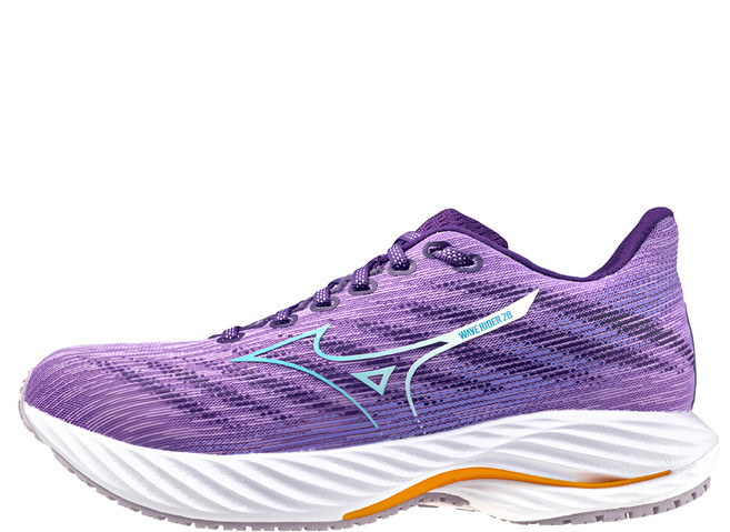 Mizuno 美津濃 女款 WAVE RIDER28 4E寬楦 慢跑鞋 J1GD240673