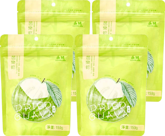 永禎 嚴選芭樂乾, 150g, 4包