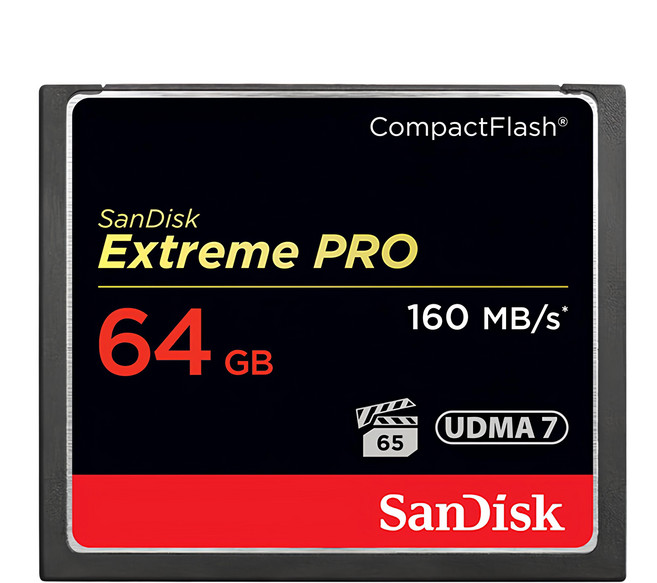 SanDisk 晟碟 Extreme Pro CF 160MB/s 記憶卡, 64GB, 1個