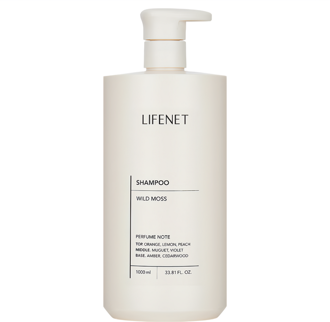 LIFENET 洗髮精 Wild Moss, 1L, 1瓶