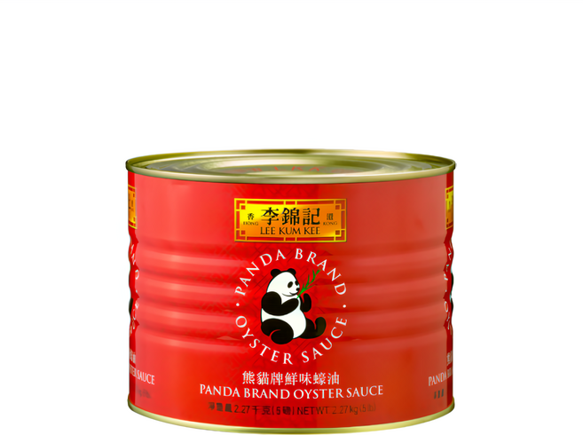李錦記 熊貓牌鮮味蠔油, 2.27kg, 1罐