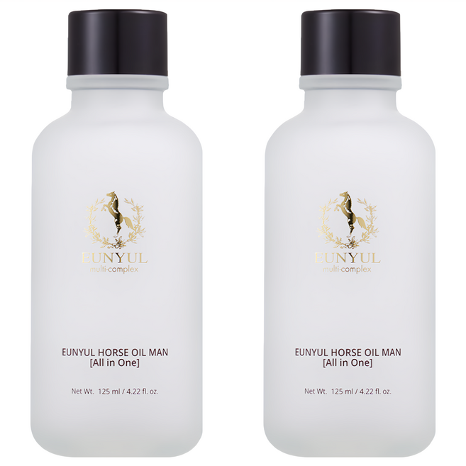 EUNYUL 男士多合一馬油 調節肌膚保濕平衡 適合敏感肌, 125ml, 2瓶