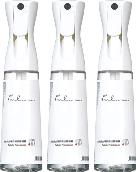 ML the Max of Life 奈米鋅去味抗螨抗菌噴霧, 300ml, 3瓶