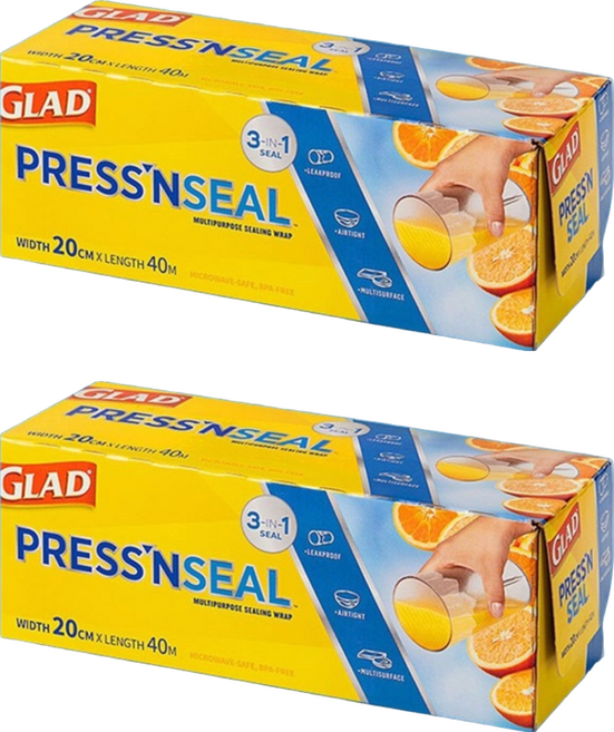 GLAD 佳能 魔術保鮮膜 標準型, 40m, 2盒