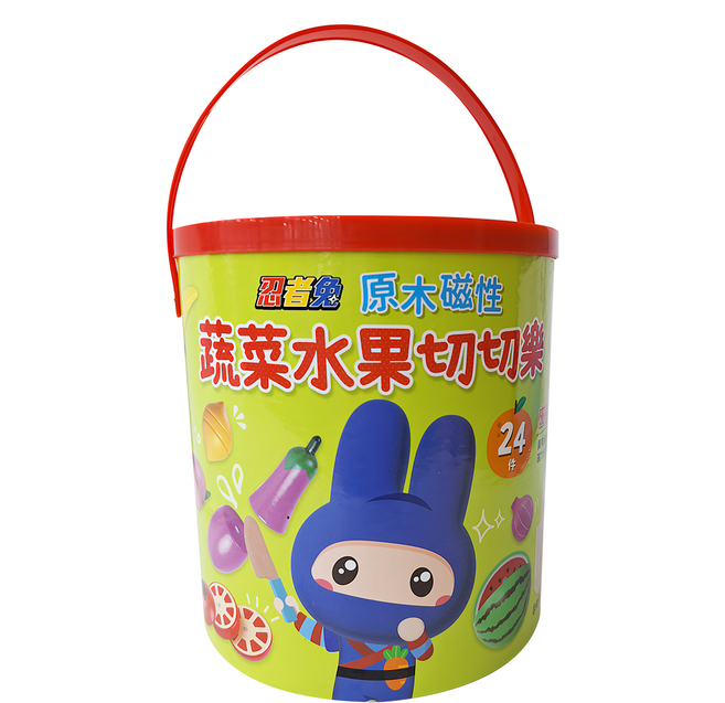 幼福 忍者兔 蔬菜水果切切樂 3歲以上, 1盒