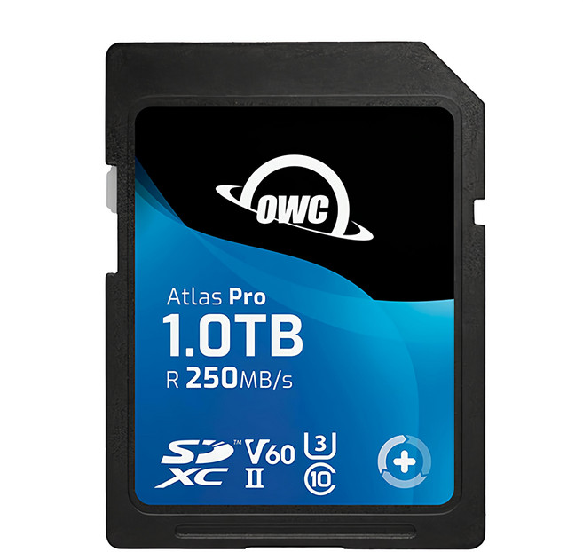OWC Atlas Pro SD 記憶卡 SDXC UHS-II V60, 1TB, 1個