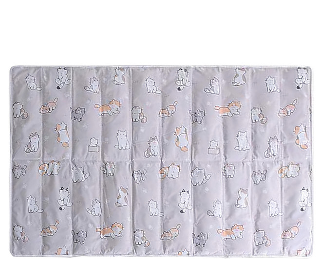 Cotton Field 棉花田傢飾 KITTEN極致酷涼冷凝床墊, 淺灰色, 涼感墊