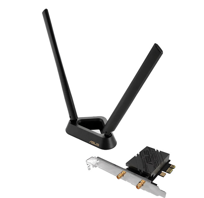 ASUS 華碩 BE9400 WiFi 7 無線網卡 120.5 X 88.5 X 21.6mm 84.8g, PCE-BE92BT, 1個