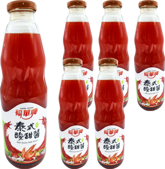 福華牌 泰式酸甜醬, 810g, 6瓶