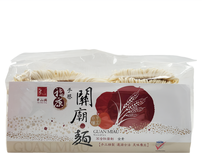 華山興 關廟麵 中條, 1.2kg, 1包