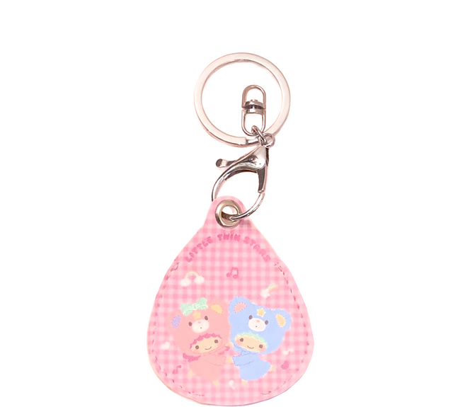 Sanrio 三麗鷗 兩用感應扣鑰匙套 CA941-8 7 x 5.5cm, 雙星仙子 粉色, 1個