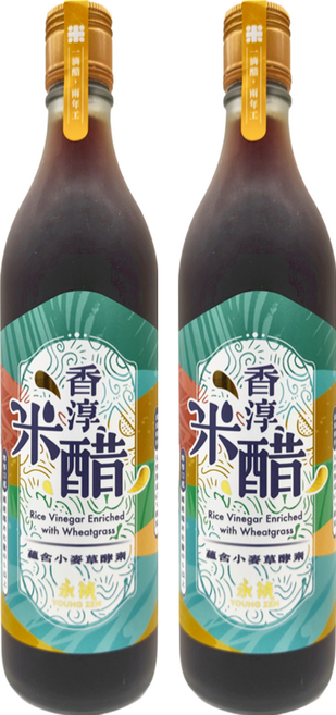 永禎 香淳米醋 精品料理醋, 600ml, 2瓶