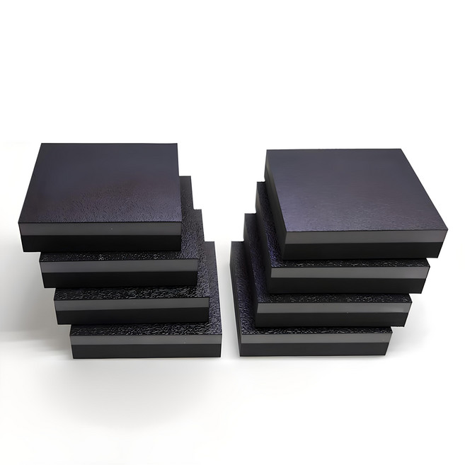 DYENTECH 高硬度雙層防震隔音墊, 黑色, 8個