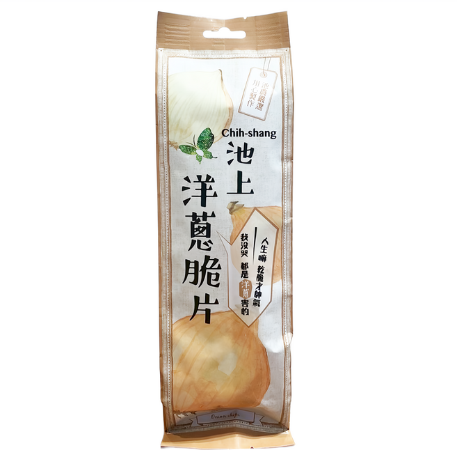 池上鄉農會 洋蔥脆片, 1個, 55g