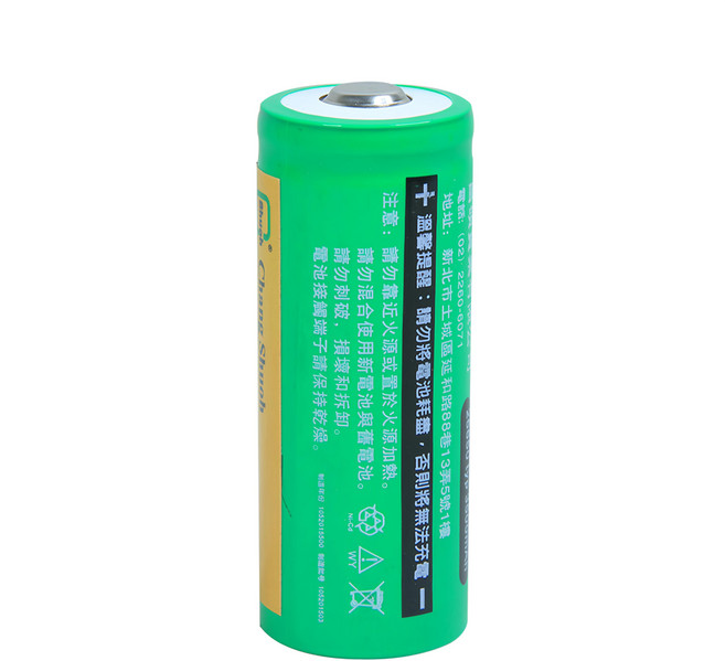 CS 昌碩 可充式鋰離子電池組3500mAh DHT26650, 1顆, 1顆