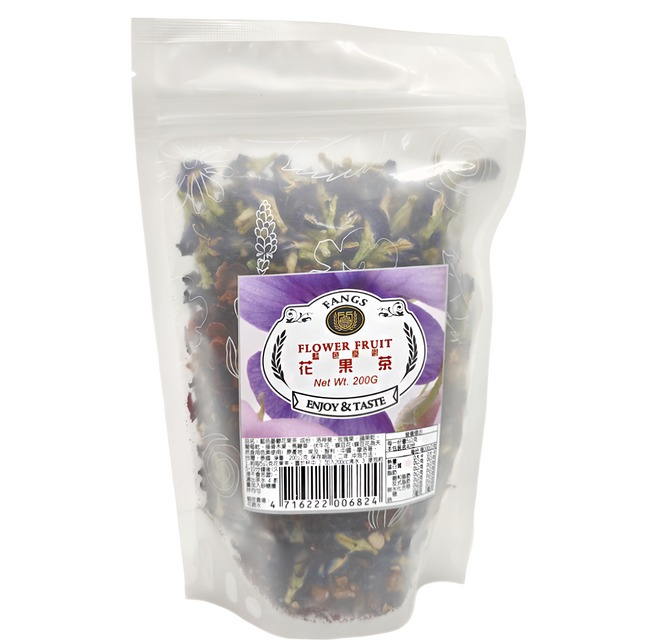FANGS 方氏 藍色憂鬱花果茶, 200g, 1包, 1包