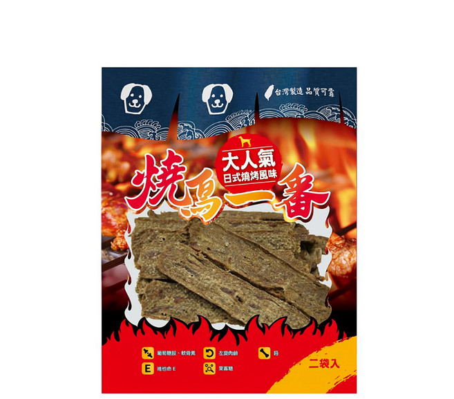 燒鳥一番 犬用零食 2入, 牛肉長片 HF29, 180g, 1包