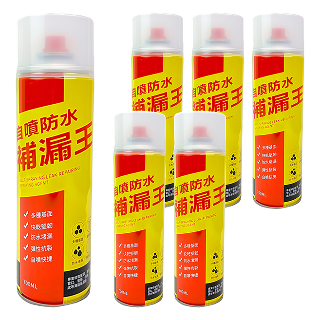 BangJiaShi 幫家適 補漏王 防水劑 透明色, 6瓶