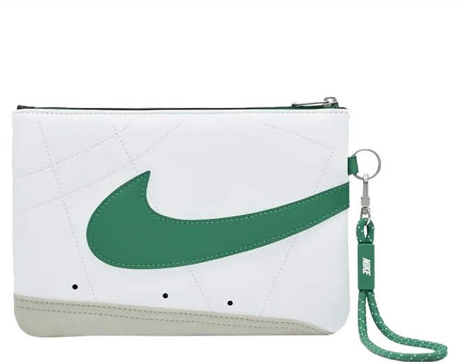 NIKE 耐吉 ICON BLAZER 手腕包, 白色 + 綠色 + 灰色, 1個