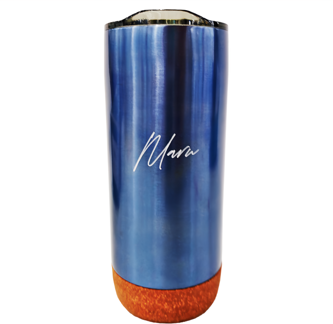 MARU 丸山製研 保溫杯 直徑8cm 高度19cm 330g, 星光藍, 660ml, 1個