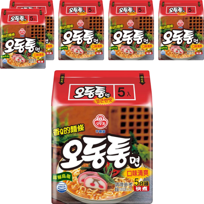 OTOKI 不倒翁 烏龍拉麵 海鮮風味 120g, 30包