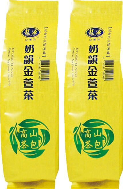龍源茶品 鑫龍源 茶農職人經典台灣茶 奶韻鮮香金萱, 2g, 50包, 2袋