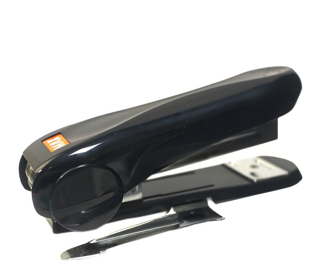 MAX 美克司 釘書機 HD-50R 帶除針器, 黑色, 1個