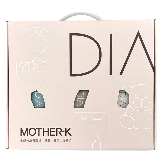MOTHER-K DIA 純粹潔淨禮盒 蔬果奶瓶清潔液500ml x 2瓶 + 衣物去漬噴霧500ml, 500ml, 1盒