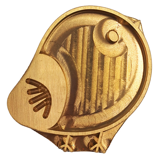 Betty's 焙蒂絲 烙印銅模 PRO709, 小鳥 銅色, 1個