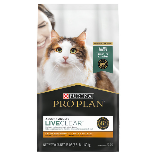 PRO PLAN 冠能 舒敏 成貓配方乾飼料, 1.59kg, 鮮雞, 1袋