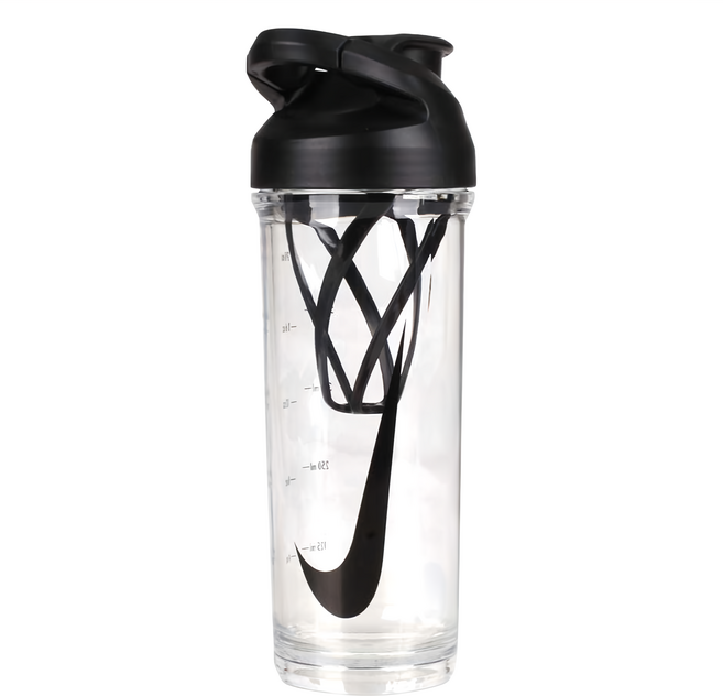 NIKE 耐吉 雪克水壺 N100010695824, 透明黑, 710ml, 1個