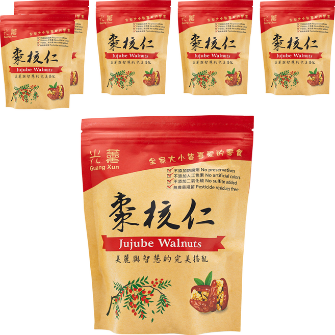 光薰牌 棗核仁, 6包, 150g