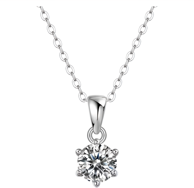 CF Diamond 莫桑鑽項鍊