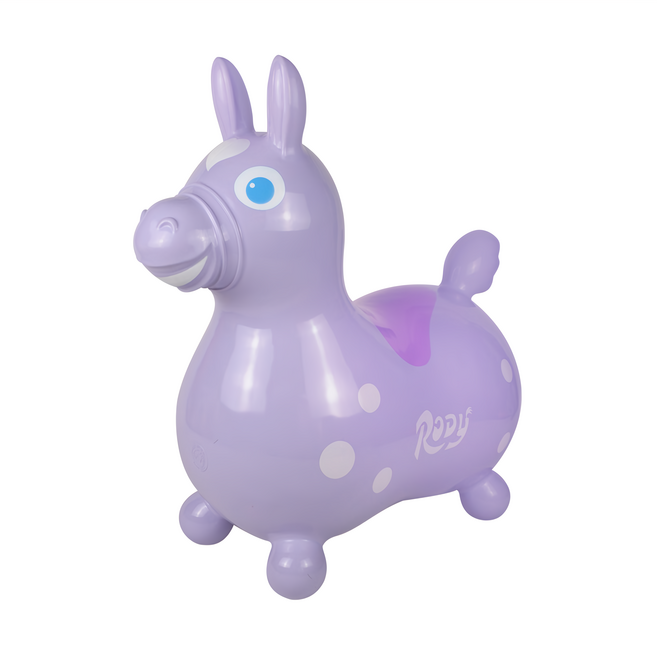 Rody 跳跳馬 附打氣筒, 粉紫色, 1個