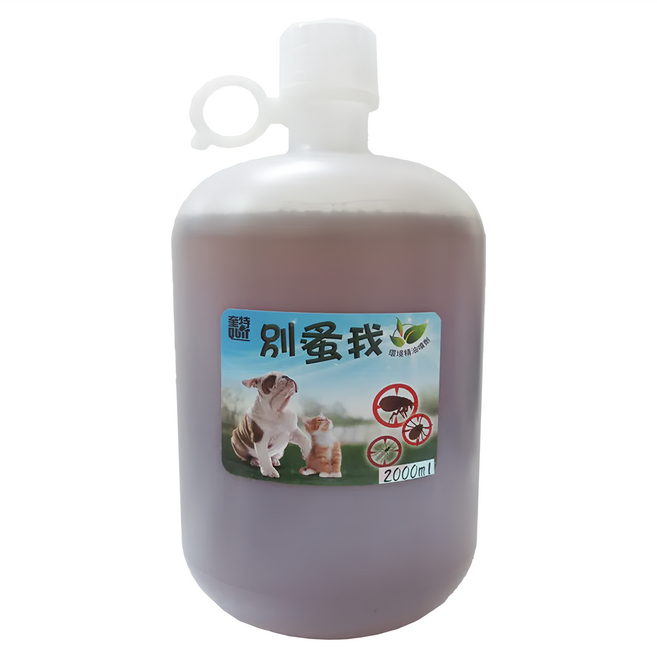QUiT 奎特 別蚤我環境精油噴劑, 2000ml, 1桶, 綠