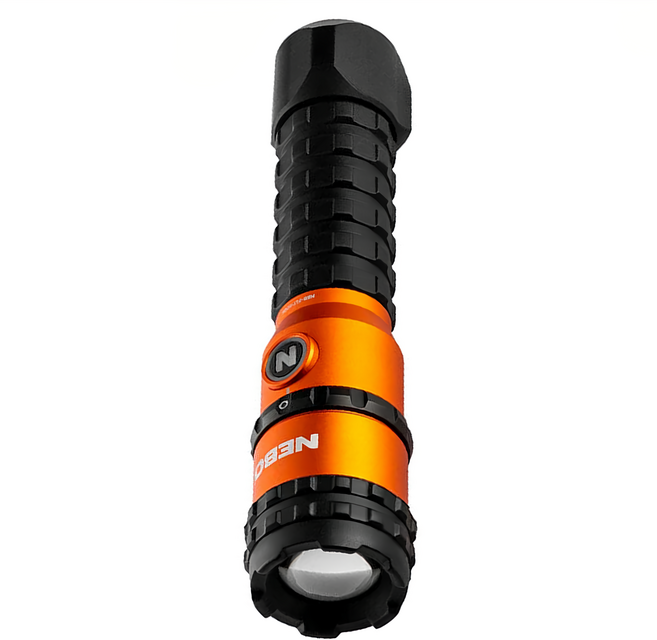 NEBO Master 磁吸充電手電筒 3000流明 超強Turbo模式 IP67防水, 1支
