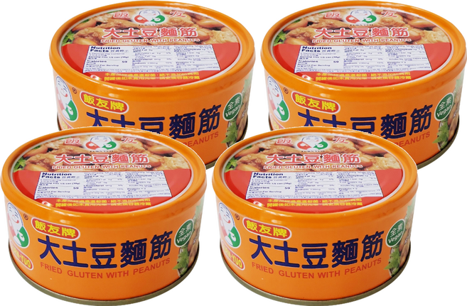 飯友 大土豆麵筋, 150g, 4罐