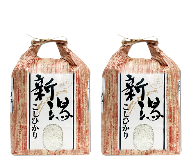 Well Life 悅生活 新潟縣日式飯店謹製越光米 日本米/白米/壽司米 谷穗, 2kg, 特A級, 2包