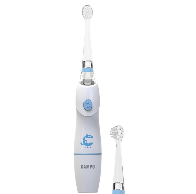 SAMPO 聲寶 兒童亮光音波震動牙刷, 藍色, TB-Z1806CL-B, 1套