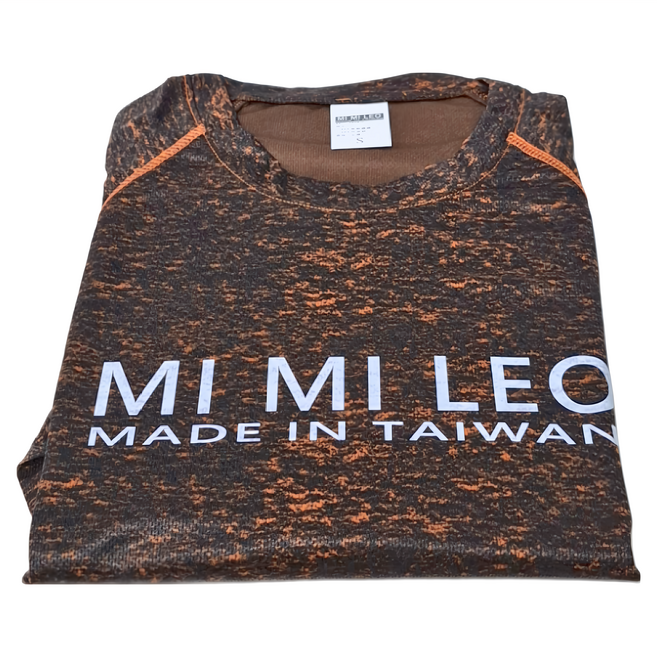 MI MI LEO 台灣製 中性款竹炭科技機能薄長袖運動休閒服 MI MI LEO款