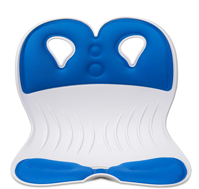Chair Club Ray Chair 寬版姿勢調整椅墊, 藍色, 1個