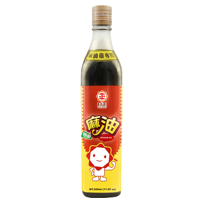 日正食品 特級麻油 麻油雞專用 500ml 台灣製造, 1瓶