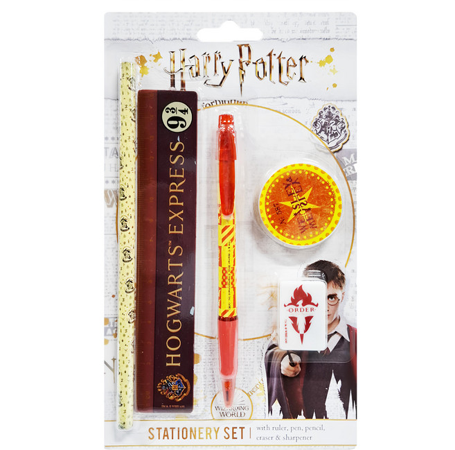 Harry Potter 哈利波特 霍格華茲學生文具組, 1組, 霍格華茲學生 多色