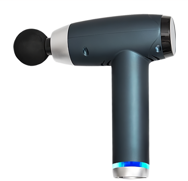 旗艦款52檔數顯按摩槍 K6, 藍色