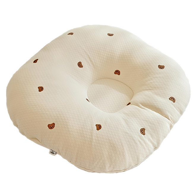 ROTOTO bebe 嬰兒哺乳枕 獨家專利圓形構造, 白色