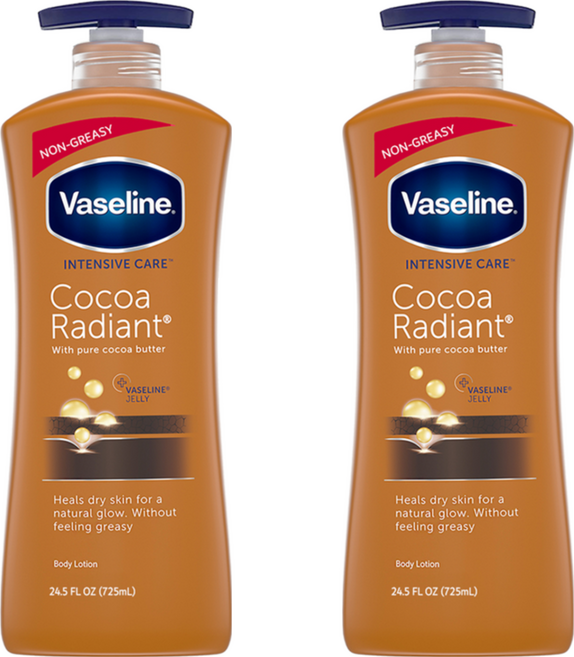 Vaseline 凡士林 乳液 可可奶油, 725ml, 2瓶