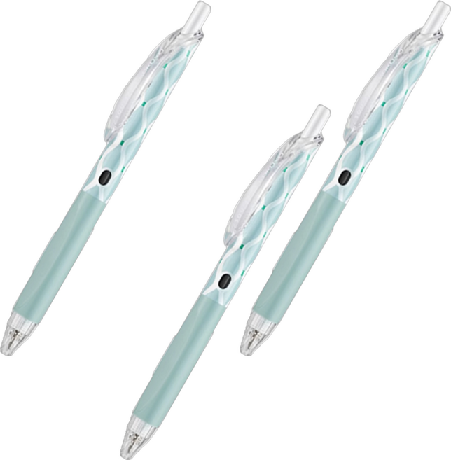 KOKUYO 國譽 SOUSOUIIIviviDRY速乾中性筆 葫蘆 0.5mm, 黑墨, 3支