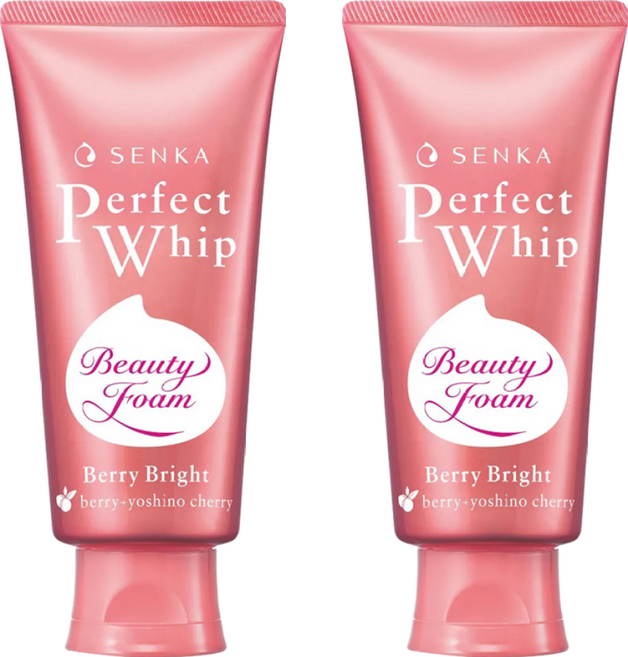 SENKA 專科 台灣公司貨 超微米明亮莓果潔顏乳, 100g, 2條