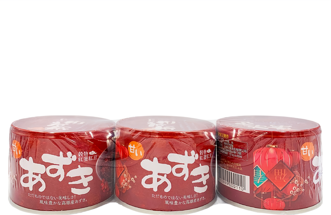 大寮區農會 穀物紅蜜紅豆, 200g, 3罐