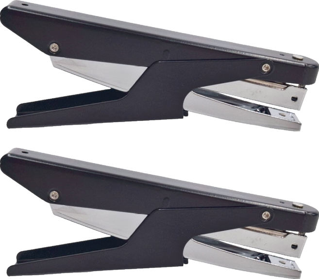 KW-triO 堡勝企業 訂書機 516 冷軋鋼板、聚乙烯, 顏色隨機, 2個